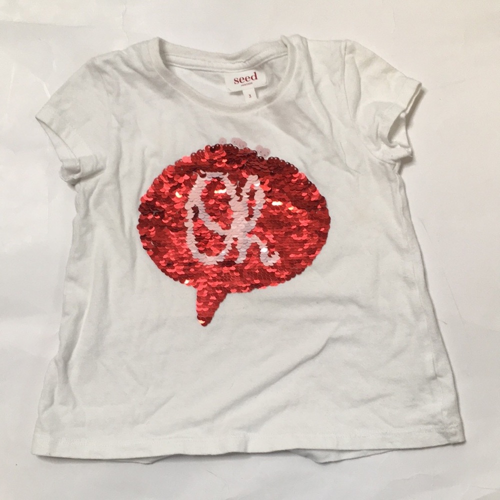 Seed Girls Sequin T-Shirt